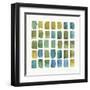 My Greenhouse Geo III-Lisa Audit-Framed Art Print