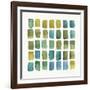 My Greenhouse Geo III-Lisa Audit-Framed Art Print