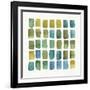 My Greenhouse Geo III-Lisa Audit-Framed Art Print