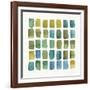 My Greenhouse Geo III-Lisa Audit-Framed Art Print