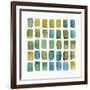 My Greenhouse Geo III-Lisa Audit-Framed Art Print