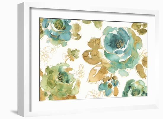 My Greenhouse Roses I-Lisa Audit-Framed Art Print