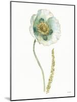 My Greenhouse Single Poppy I-Lisa Audit-Mounted Art Print