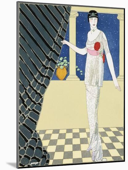 My Guests Have Not Arrived-Georges Barbier-Mounted Giclee Print