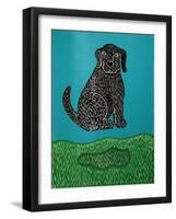 My Guru-Stephen Huneck-Framed Giclee Print