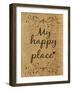 My Happy Place-ALI Chris-Framed Giclee Print