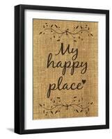 My Happy Place-ALI Chris-Framed Giclee Print