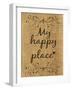 My Happy Place-ALI Chris-Framed Giclee Print