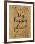 My Happy Place-ALI Chris-Framed Giclee Print