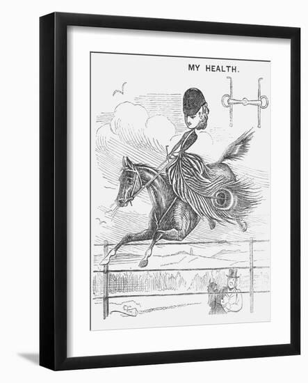 My Health, 1872-Edward Linley Sambourne-Framed Giclee Print