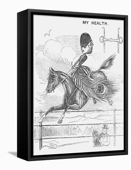 My Health, 1872-Edward Linley Sambourne-Framed Stretched Canvas