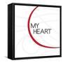 My Heart 3-OnRei-Framed Stretched Canvas