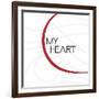 My Heart 3-OnRei-Framed Art Print