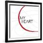 My Heart 3-OnRei-Framed Art Print