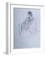 My Heart Melts into the Ground-Nobu Haihara-Framed Giclee Print