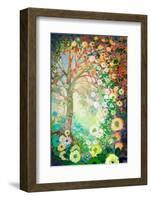 My Heart Sings-Jennifer Lommers-Framed Giclee Print