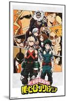 My Hero Academia - Characters-Trends International-Mounted Poster