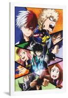 MY HERO ACADEMIA - FACES-null-Framed Poster