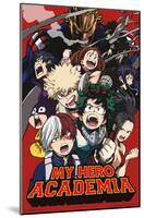 My Hero Academia - Key Art 2-Trends International-Mounted Poster