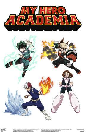 MHA Posters, Art Prints, Calendars & Anime Merch