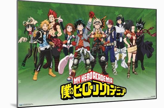 My Hero Academia: Season 4 - Group-Trends International-Mounted Poster