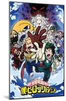 My Hero Academia: Season 4 - Key Art-Trends International-Mounted Poster