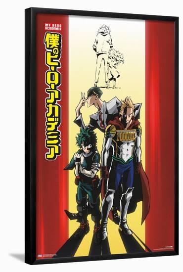 My Hero Academia: Season 4 - One Sheet-Trends International-Framed Poster