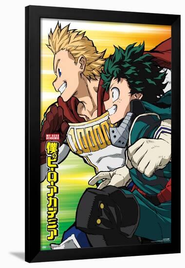 My Hero Academia: Season 4 - Teaser Visual-Trends International-Framed Poster