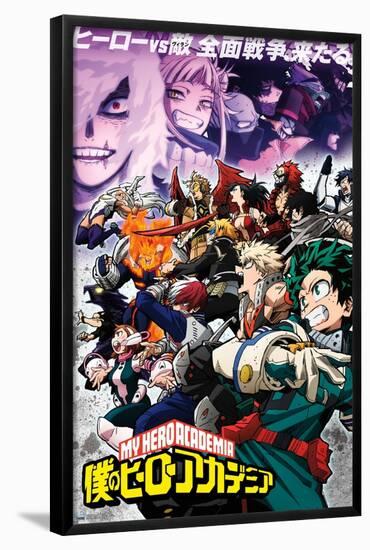 My Hero Academia: Season 6 - Key Art-Trends International-Framed Poster