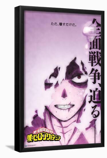 My Hero Academia: Season 6 - Shigaraki Key Art-Trends International-Framed Poster