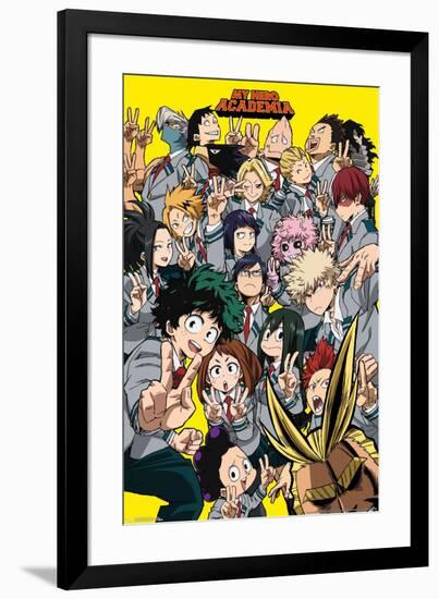 MY HERO ACADEMIA - SELFIE-null-Framed Poster