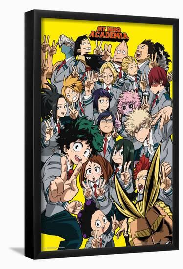 My Hero Academia - Selfie-Trends International-Framed Poster