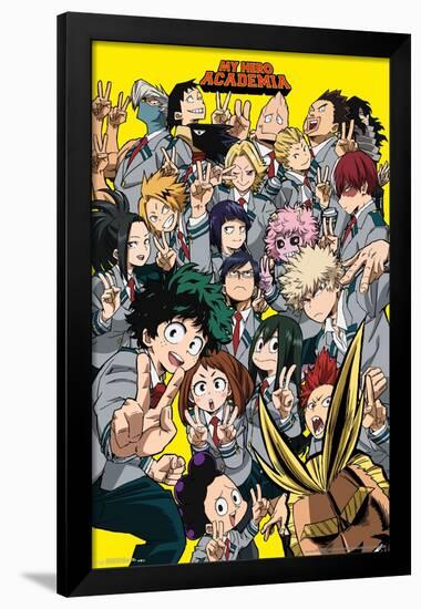 My Hero Academia - Selfie-Trends International-Framed Poster