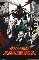 MY HERO ACADEMIA - STAIN-null-Lamina Framed Poster