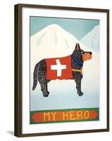 My Hero Shepard-Stephen Huneck-Framed Giclee Print