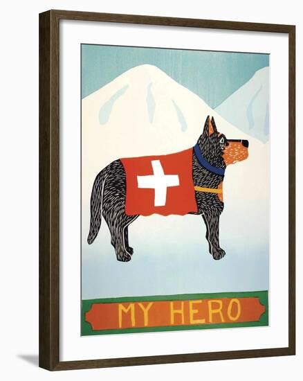 My Hero Shepard-Stephen Huneck-Framed Giclee Print