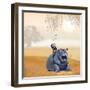 My Hippo Friend-Nancy Tillman-Framed Art Print