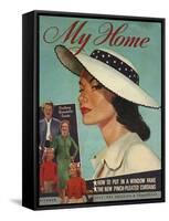 My Home, 1956, USA-null-Framed Stretched Canvas