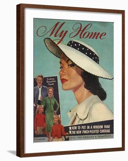 My Home, 1956, USA-null-Framed Giclee Print