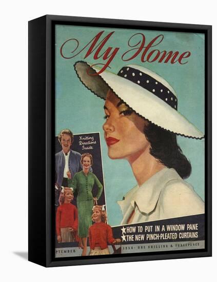 My Home, 1956, USA-null-Framed Stretched Canvas