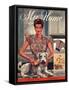 My Home, Housewives and Dogs Magazine, UK, 1947-null-Framed Stretched Canvas