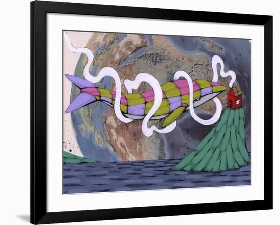 My Home Is The Sea-Ric Stultz-Framed Giclee Print