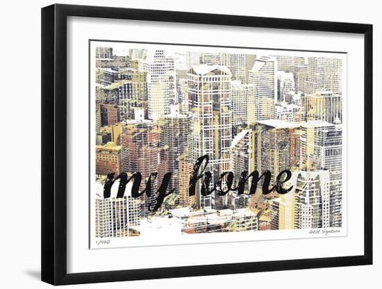 My Home-Mj Lew-Framed Giclee Print