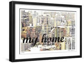 My Home-Mj Lew-Framed Giclee Print