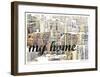 My Home-Mj Lew-Framed Giclee Print