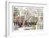 My Home-Mj Lew-Framed Giclee Print