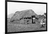 My House in Camp on the Guaso Nyiro, from 'Big Game Shooting on the Equator', 1908-Francis Arthur Dickinson-Framed Giclee Print