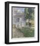 My House-John Henry Twachtman-Framed Art Print