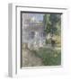 My House-John Henry Twachtman-Framed Art Print