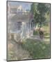 My House-John Henry Twachtman-Mounted Art Print